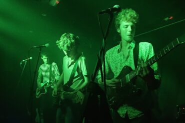 The Lounge Society onstage at The Golden Lion in Todmorden