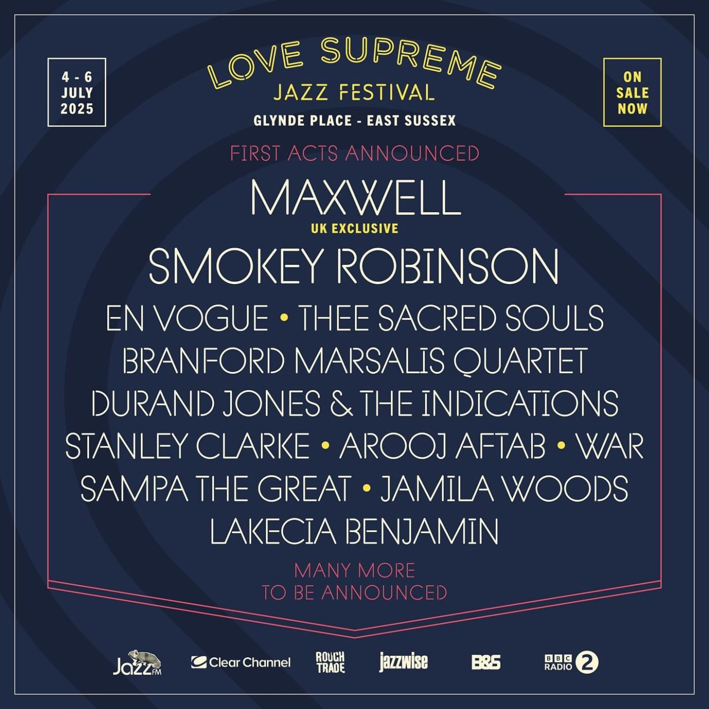 NEWS Further Names Announced For Love Supreme Jazz Festival 2025 God